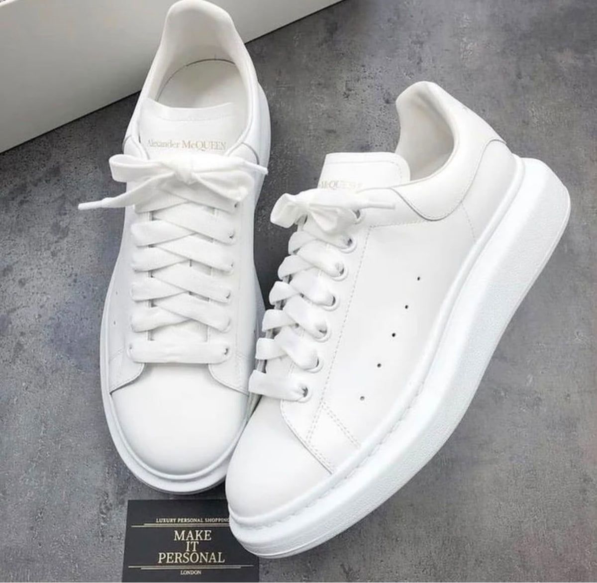 Alexander Mcqueen Shoes All White