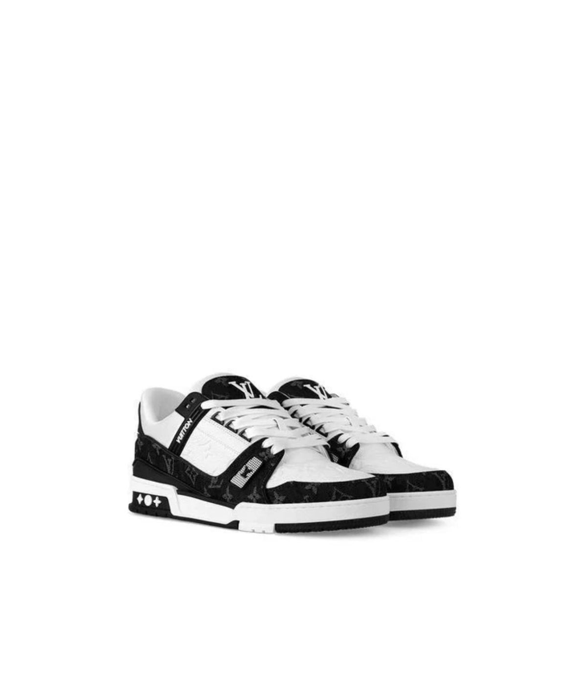 Louis Vuitton Treaners White Black Panda