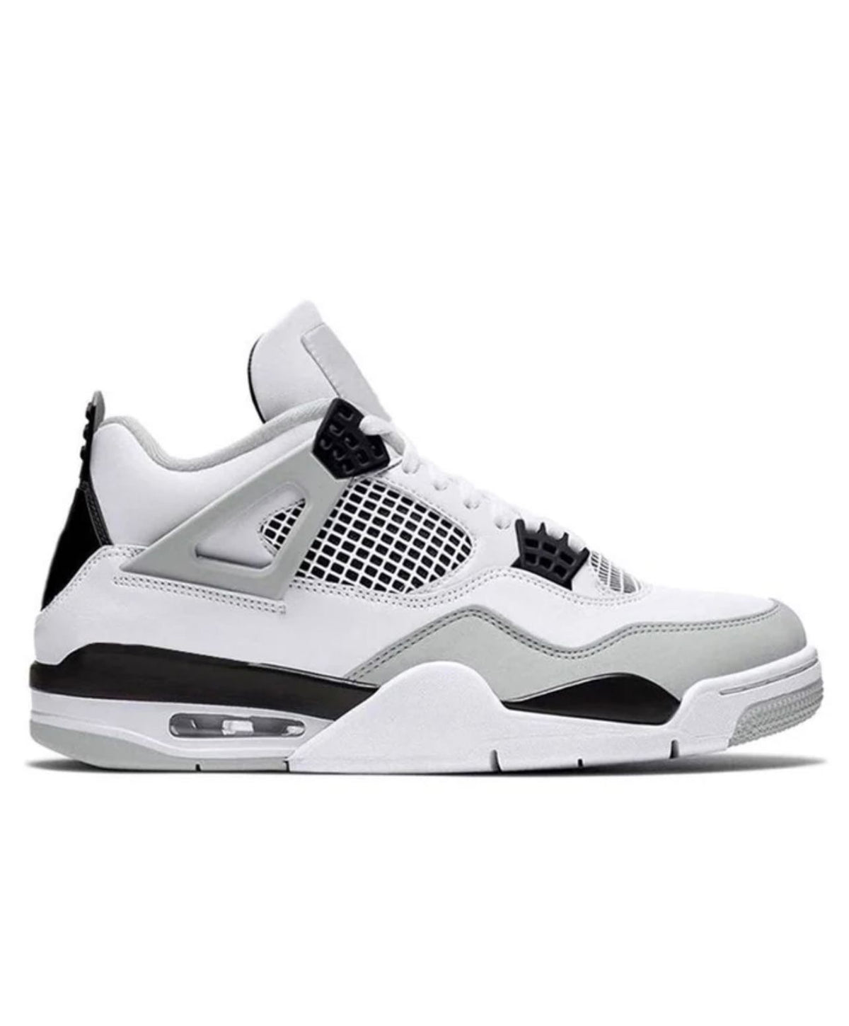 Air Jordan 4 White Black