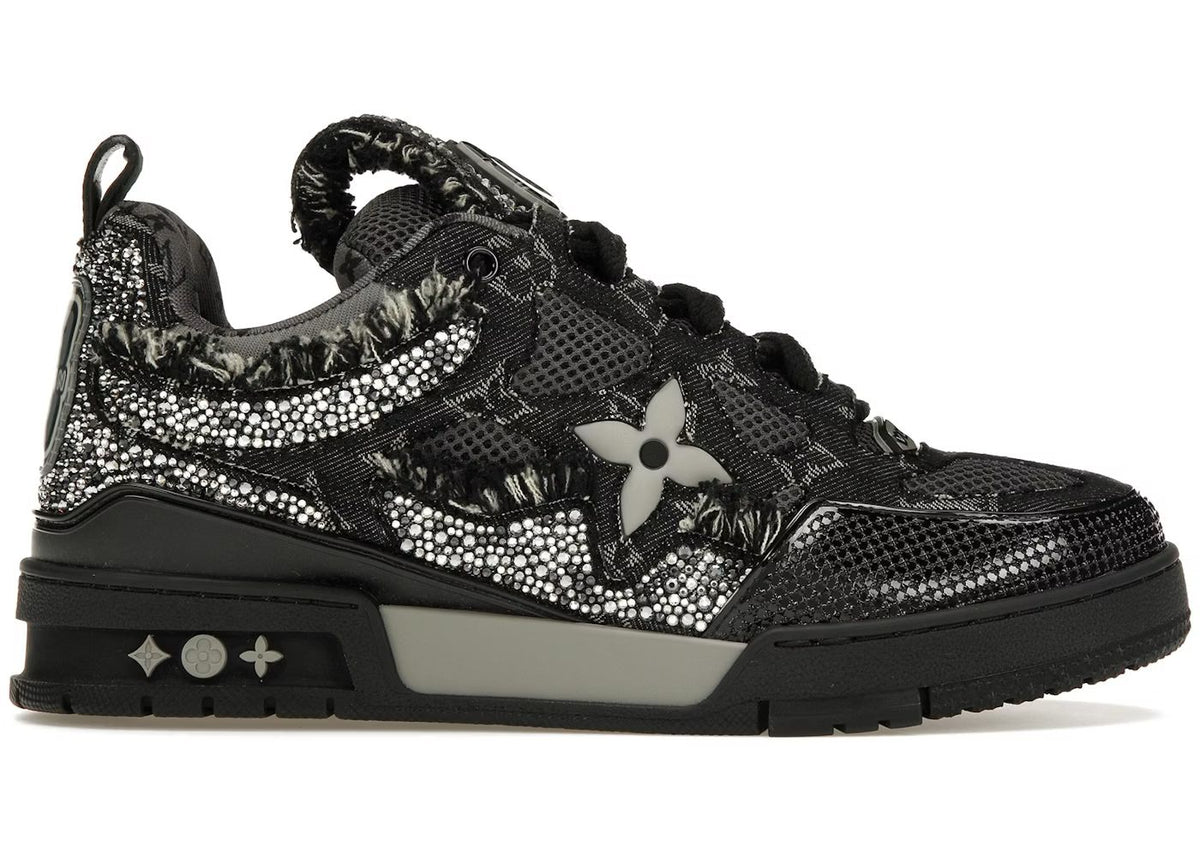 Louis Vuitton Skate Trainer Black Swarovski Monogran