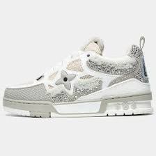 Louis Vuitton Skate With Grey Swarovski Crystals