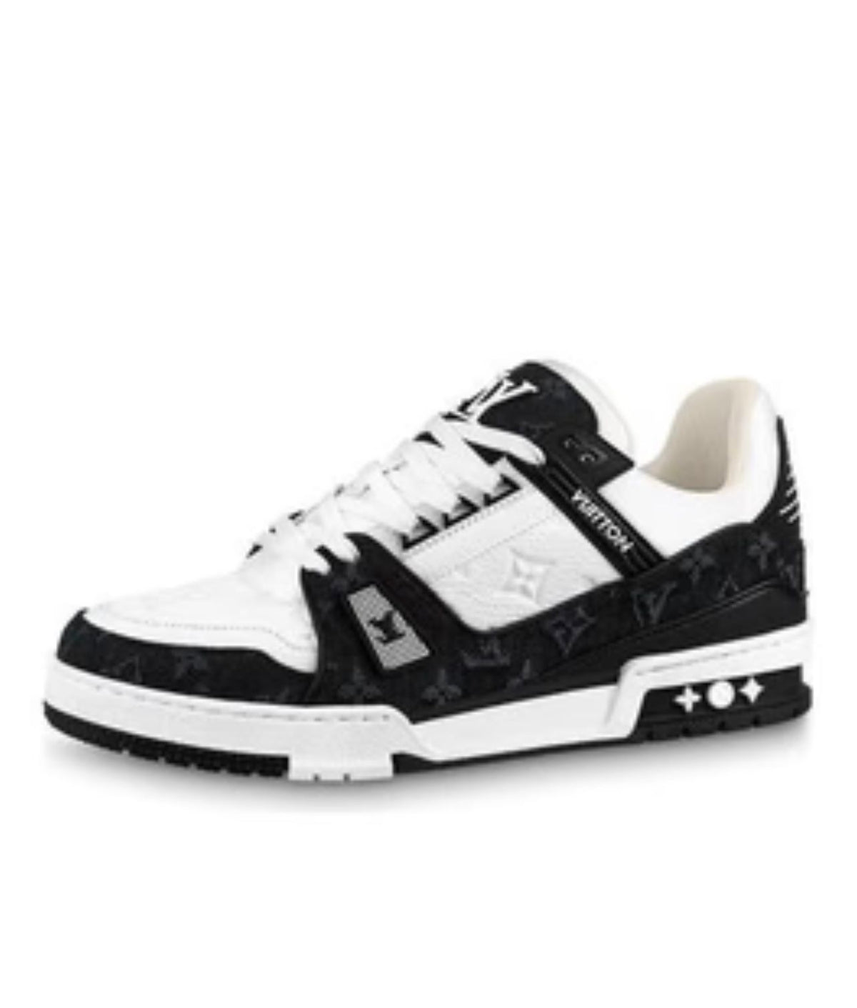 Louis Vuitton Treaners White Black Panda
